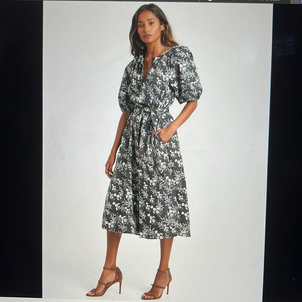 Banana Republic Poplin MIDI Dress